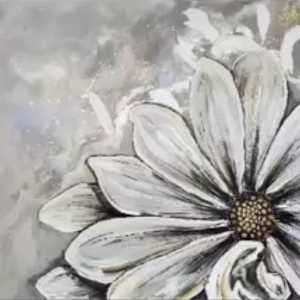 The Grey Daisy by Juju Bartush