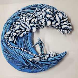 One with the Wave by Juju Bartush 