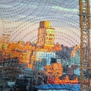 Mercer Street Construction 4 by Marilyn Henrion 