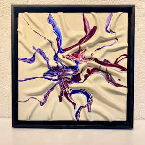 Beliz Samlı  Katman Serisi ‘Akışa Bırak’  60x60 cm by Beliz Samlı, Image 5.