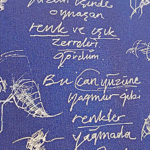 Fine Art Büyük Ebat Tuvale Marufle Limitli Baskı Islak İmzalı by Ergin İnan 