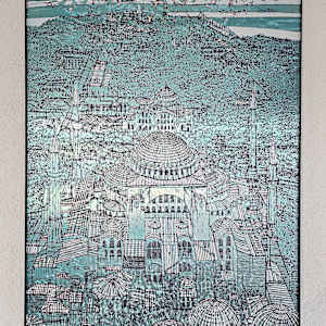 İstanbul Ayasofya, Giclee Islak İmzalı, 2024 by Devrim Erbil, Image 7.