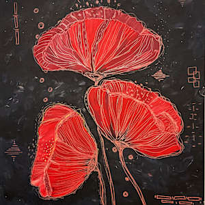 Red Poppies by Ioana Stefaroi