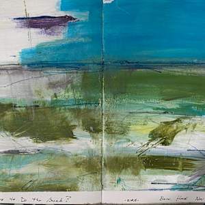 Hi! See by Therese Bisceglia  Image: Beach sketch