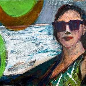 Beach Stroll by Therese Bisceglia, Image 1.