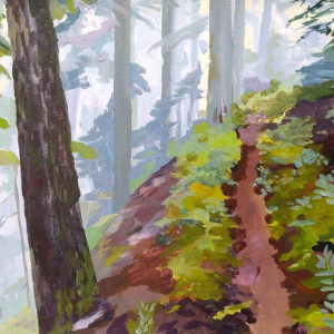 Wonderland Trail No. 17 by Kristen O'Neill