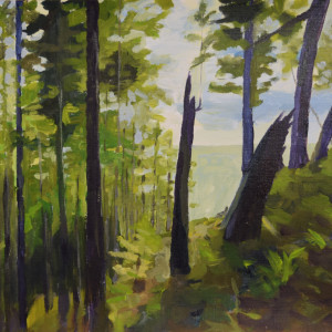 Tillamook Head Forest by Kristen O'Neill