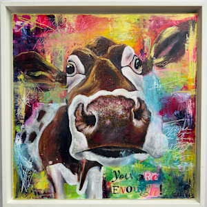 Curious Cow by Samantha Biddle 