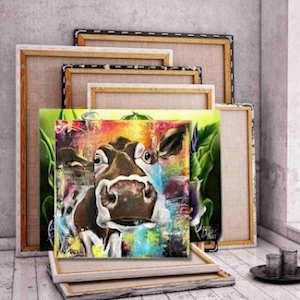 Curious Cow by Samantha Biddle 