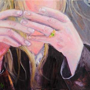 Green Rings by Sally Ruddy