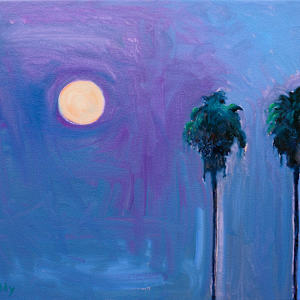 Rising Moon by Sally Ruddy