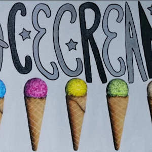 The Icecream by Min Thar Gyi, Image 1.