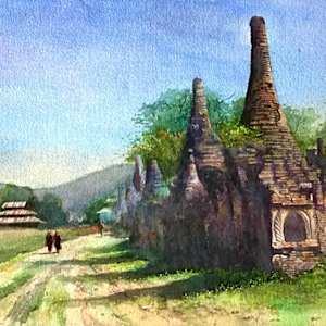 စံကားရွာ...အင်းလေးဒေသ by Khin May Kyi, Image 8.