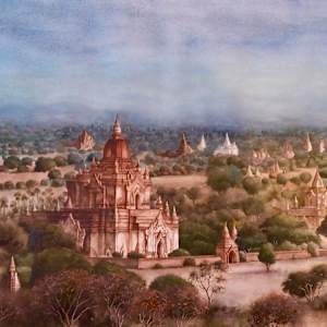 Atmosphere of Bagan by Khin May Kyi, Image 9.