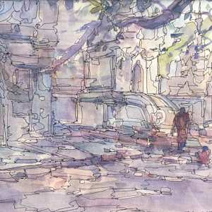 Shady Temple (2014) by San WIn Pe