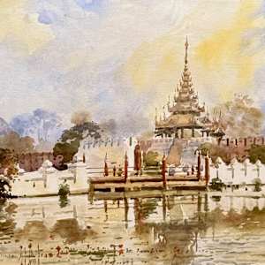 Mandalay Moat (2011) by Marlar (1953-2021)