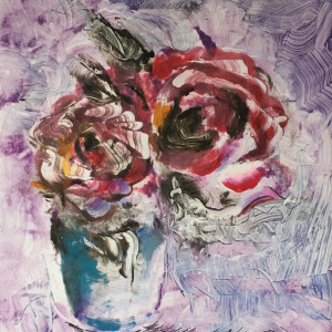 Pressed Roses by Julia Watson