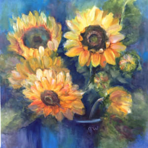 Sunflowers #3 by Julia Watson