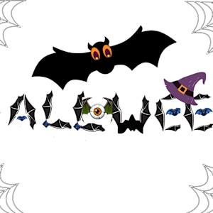 Halloween Theme with Webs 03 by Kriyas Collection