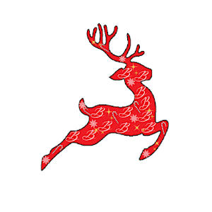 Reindeer Blitzen by Kriyas Collection