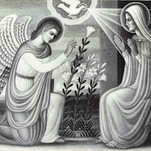 Annunciazione by Salvatore Cascone