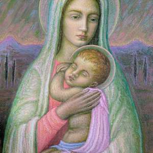 Madonna con Bambino (1969) by Salvatore Cascone