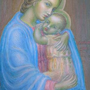 Madonna con Bambino (1961) by Salvatore Cascone