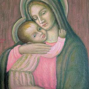 Madonna con Bambino (1969) by Salvatore Cascone