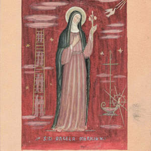 Sancta Angela Mericia by Salvatore Cascone