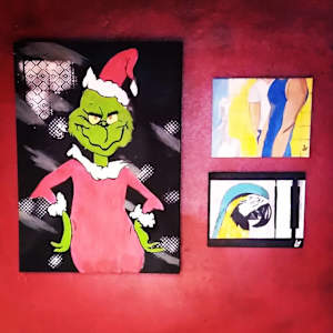 Sassy Grinch Portrait by Aaron Adkins, Image 2.