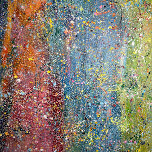 Polluck Study - Rainbow by Aaron Adkins, Image 3.