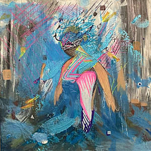 Rejecting Identity - 12x12in by Aaron Adkins, Image 1.