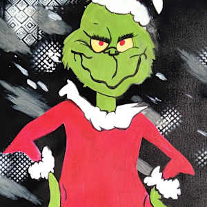 Sassy Grinch Portrait by Aaron Adkins, Image 1.