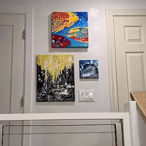 City vs the Bees by Aaron Adkins, Image 2.