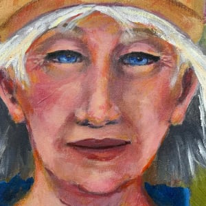 Crone Gobnait by Laura McRae-Hitchcock  Image: close up face