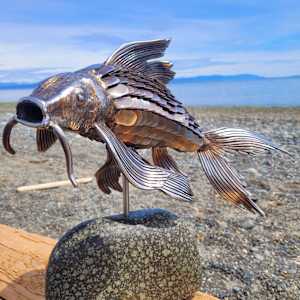 Nishikigo (swimming Jewel) by Ian Lowe 