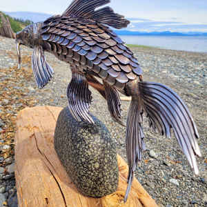 Nishikigo (swimming Jewel) by Ian Lowe 