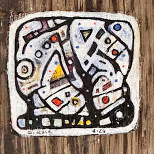 4-20 Driftwood #2 by David Silva Rose