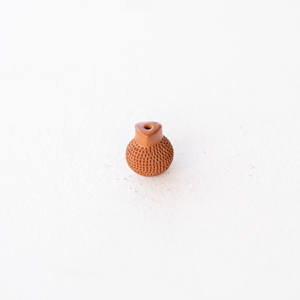 Small Corrugated Pot by Fito Pena
