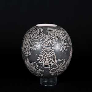 Classic Style Hummingbird Pot by Juan Ramon Rodriguez