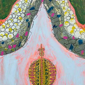 Travel No. 1 - Misplaced Guinea Fowl by Lisbet Axell