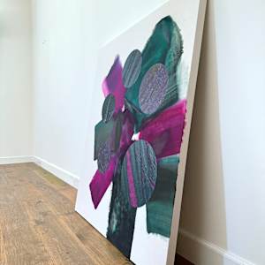 Cobalt Raspberry Shadow by Bryan Ricci 