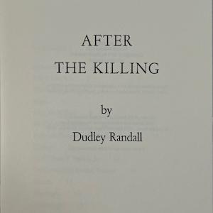 After the Killing by Dudley Randall, Image 2.