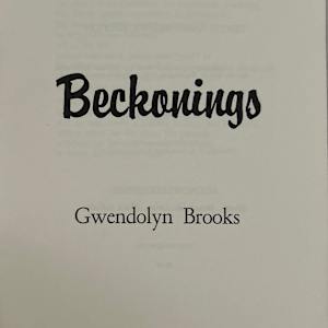 Beckonings by Gwendolyn Brooks, Raymond Brooks, Image 2.