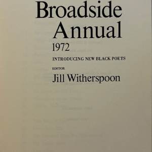 The Broadside Annual by Jill Witherspoon Boyer, Image 3.