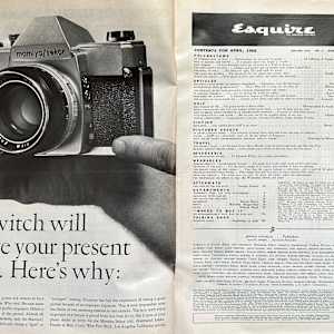 Esquire (April, 1968)  Image: pages 4 & 5