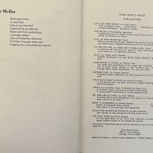 For Melba by Keorapetse Kgositsile, Image 7.