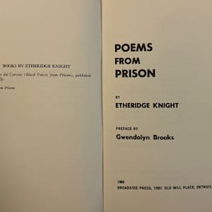 Poems from Prison by Etheridge Knight, Image 4.