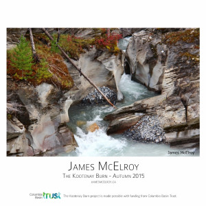 Kootenay Burn - A Four Seasons Poster Series - Autumn by James McElroy