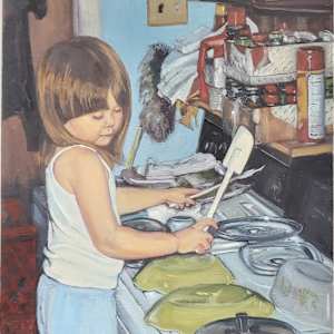 Drumming Away in the 90s by Sam Larson